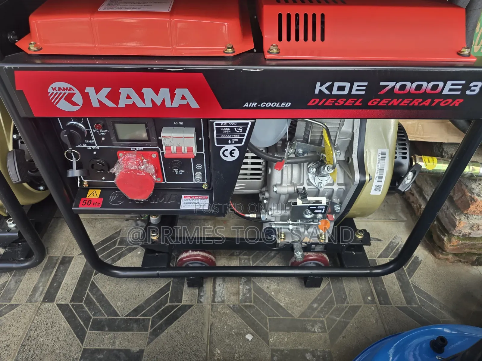 KAMA Three Phase Generator Ethiopia