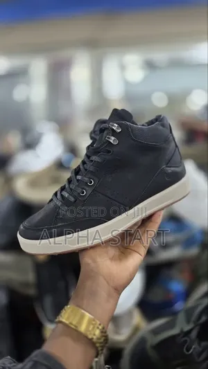 ECCO Boots High Master Quality Smooth Shoes for Man's for 2 Color