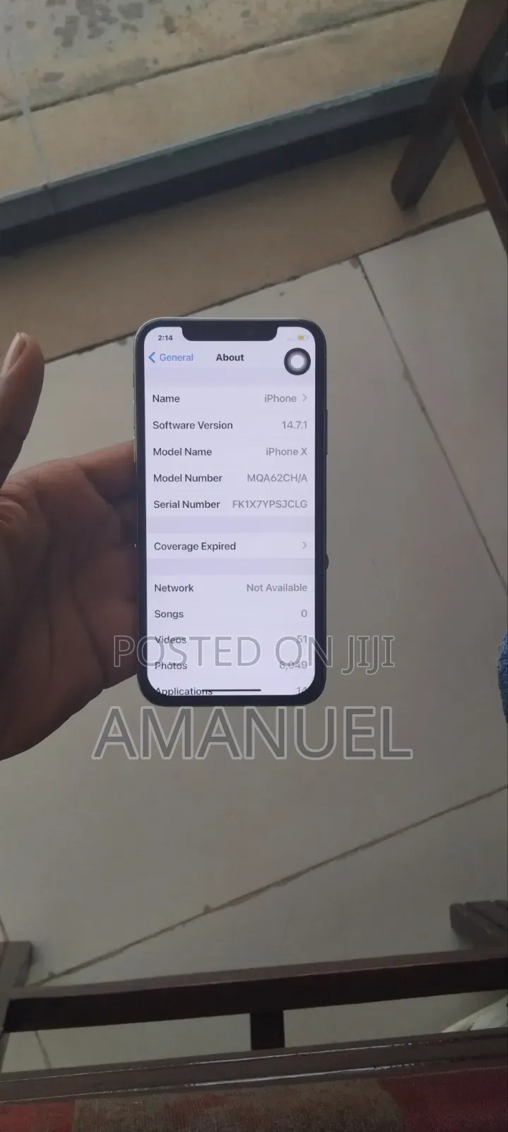 Apple iPhone X 64 GB White