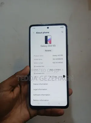 Samsung Galaxy A53 5G 128 GB Black