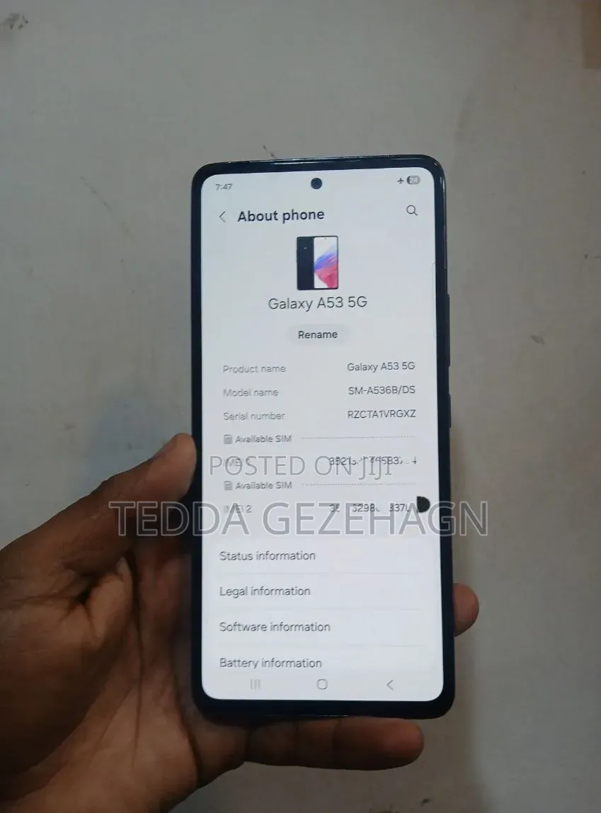 Samsung Galaxy A53 5G 128 GB Black