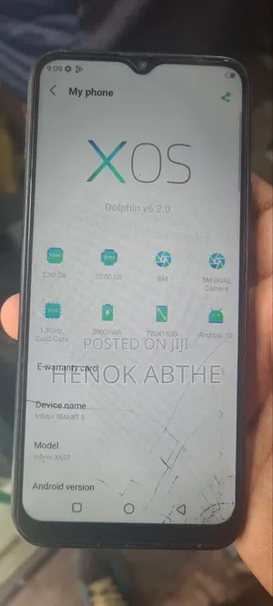 Infinix Smart 6 32 GB Black