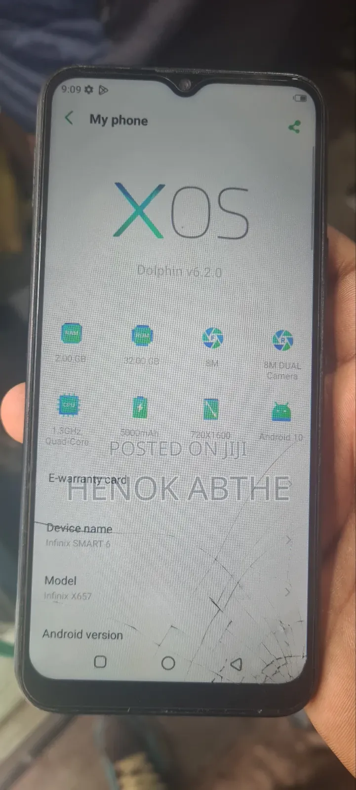 Infinix Smart 6 32 GB Black