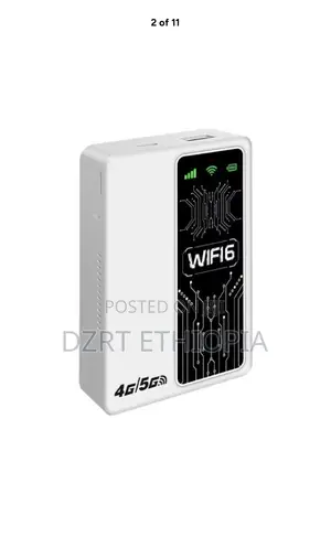 Portable WiFi Router and Power Bank