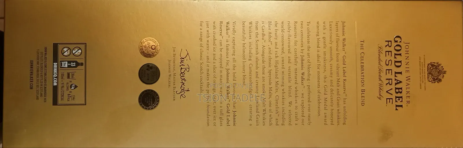 Johnnie Walker Gold Label Reserve – 1L 