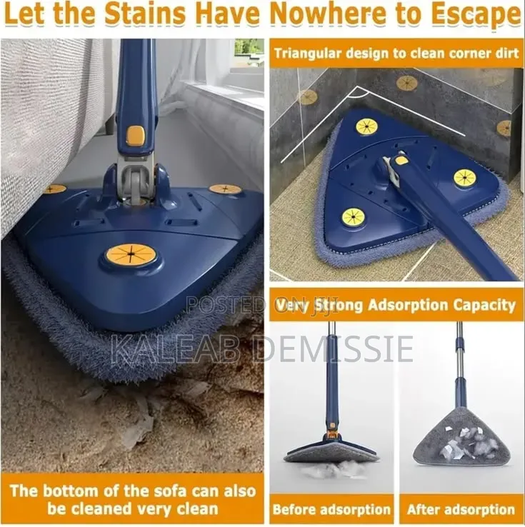 Twist Mob Floor Cleaning Mob(የቤት መወልወያ በራሱ የሚጨምቅ)