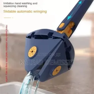 Twist Mob Floor Cleaning Mob(የቤት መወልወያ በራሱ የሚጨምቅ)
