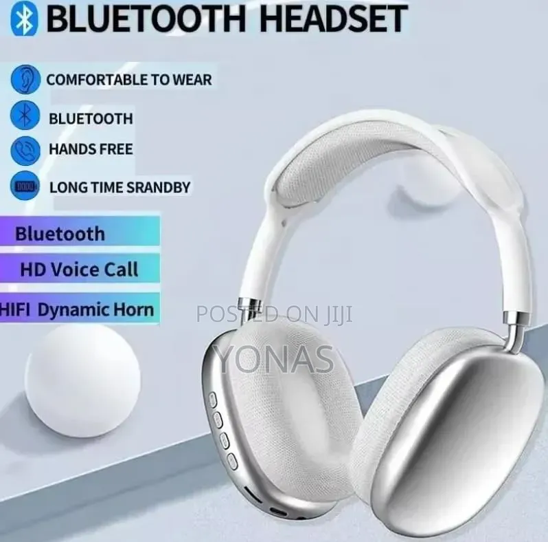 P9 Wireless Headset — Powerful Sound, Stylish Comfort