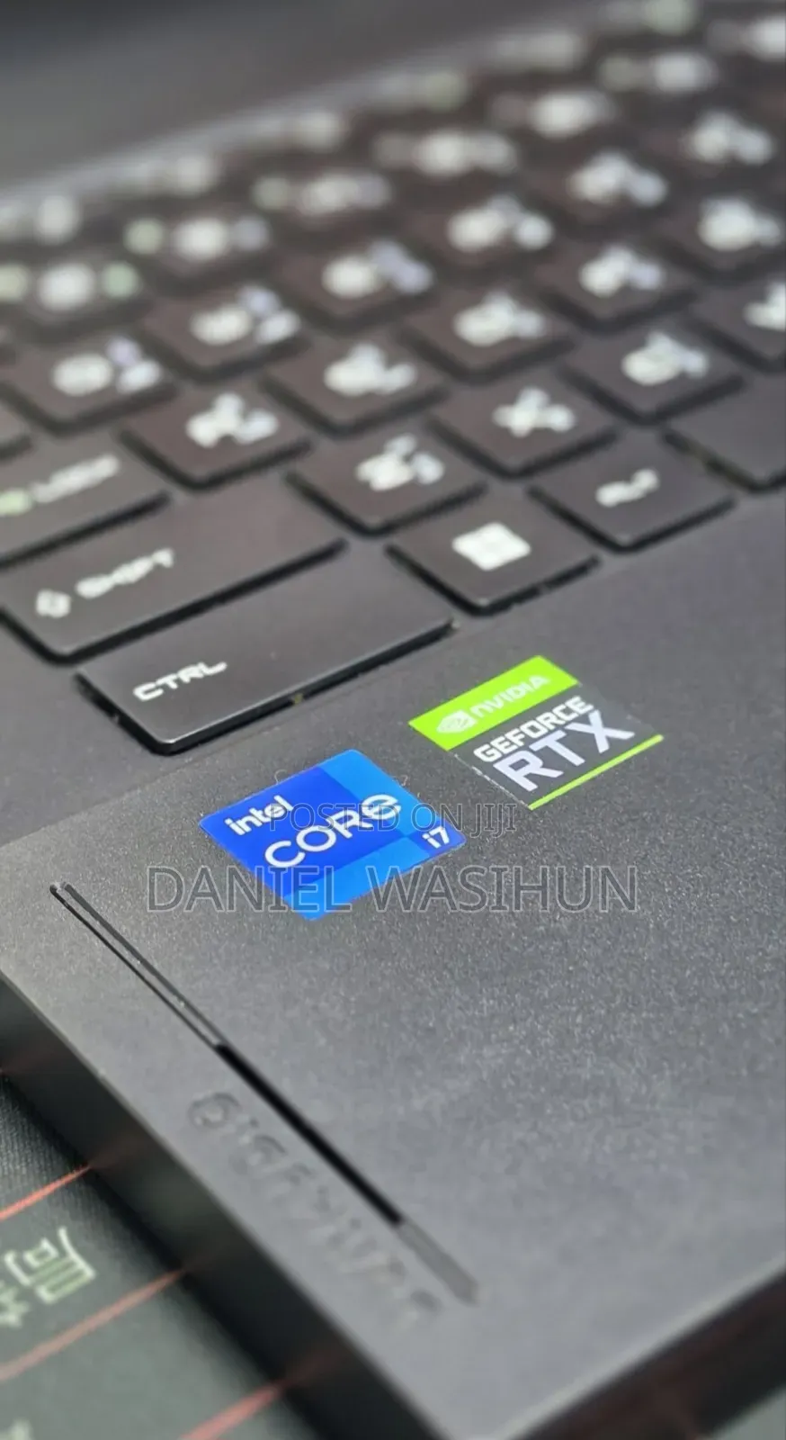 New Laptop MSI MSI Sword 15 32GB Intel Core i7 SSD 1T