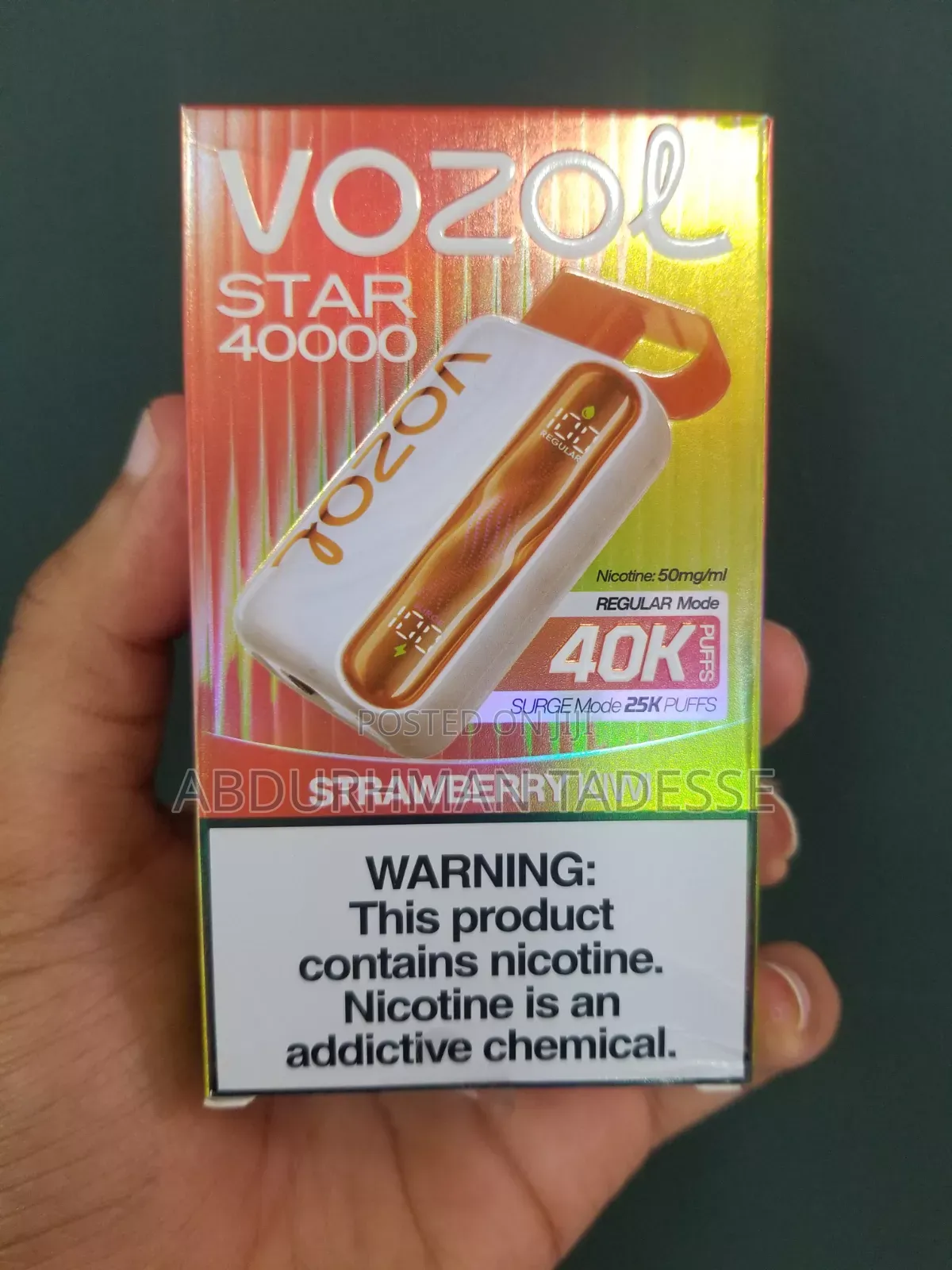Vozel Chery , Peach Ice