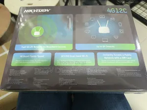 Hikvision 1200Mbps Dull Band Wifi 4g LTE Router