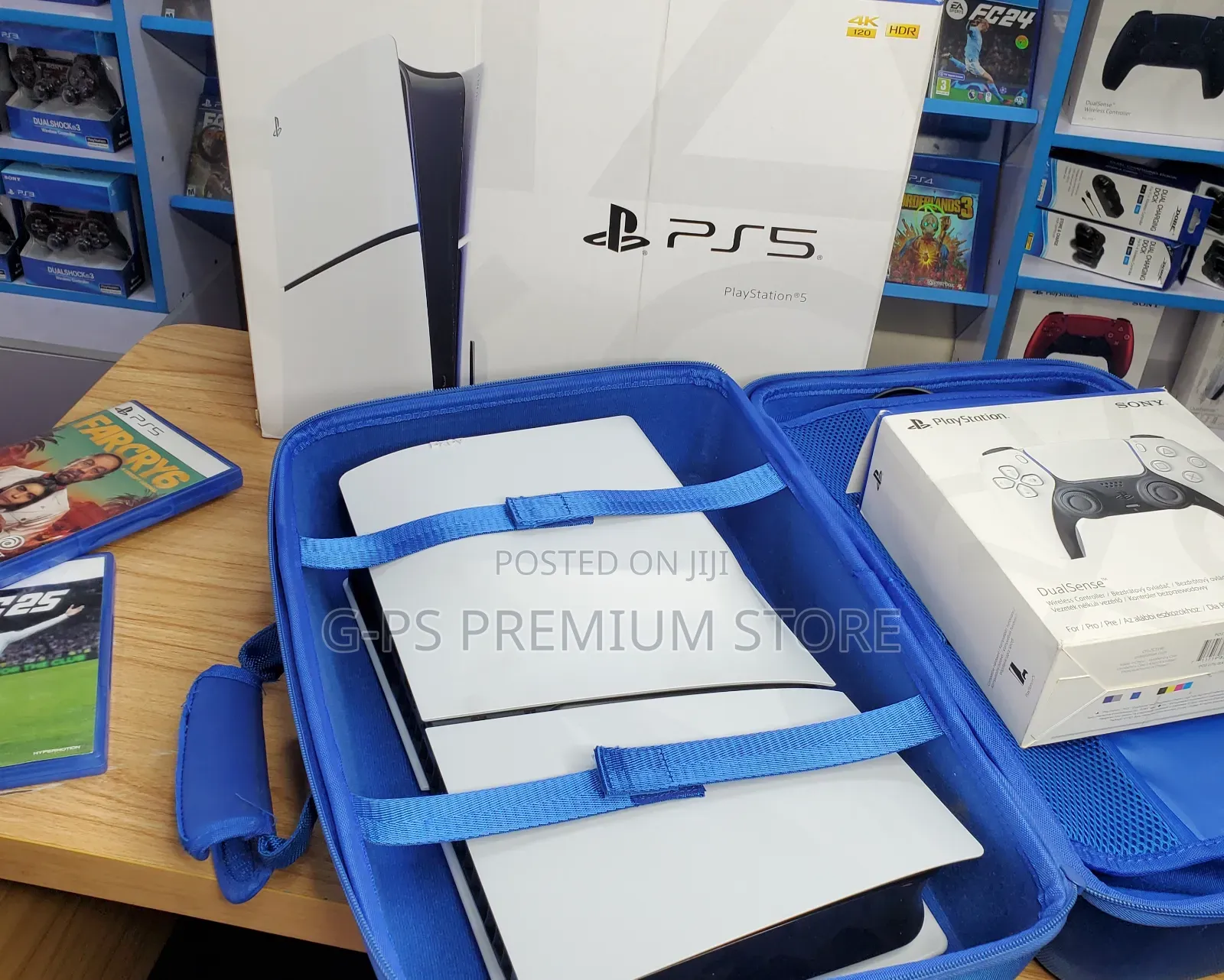 PS5 Brand New Original Joystick – ከEurope የመጣ – ንፁህ ያልተፈታ ከነካርቶኑ