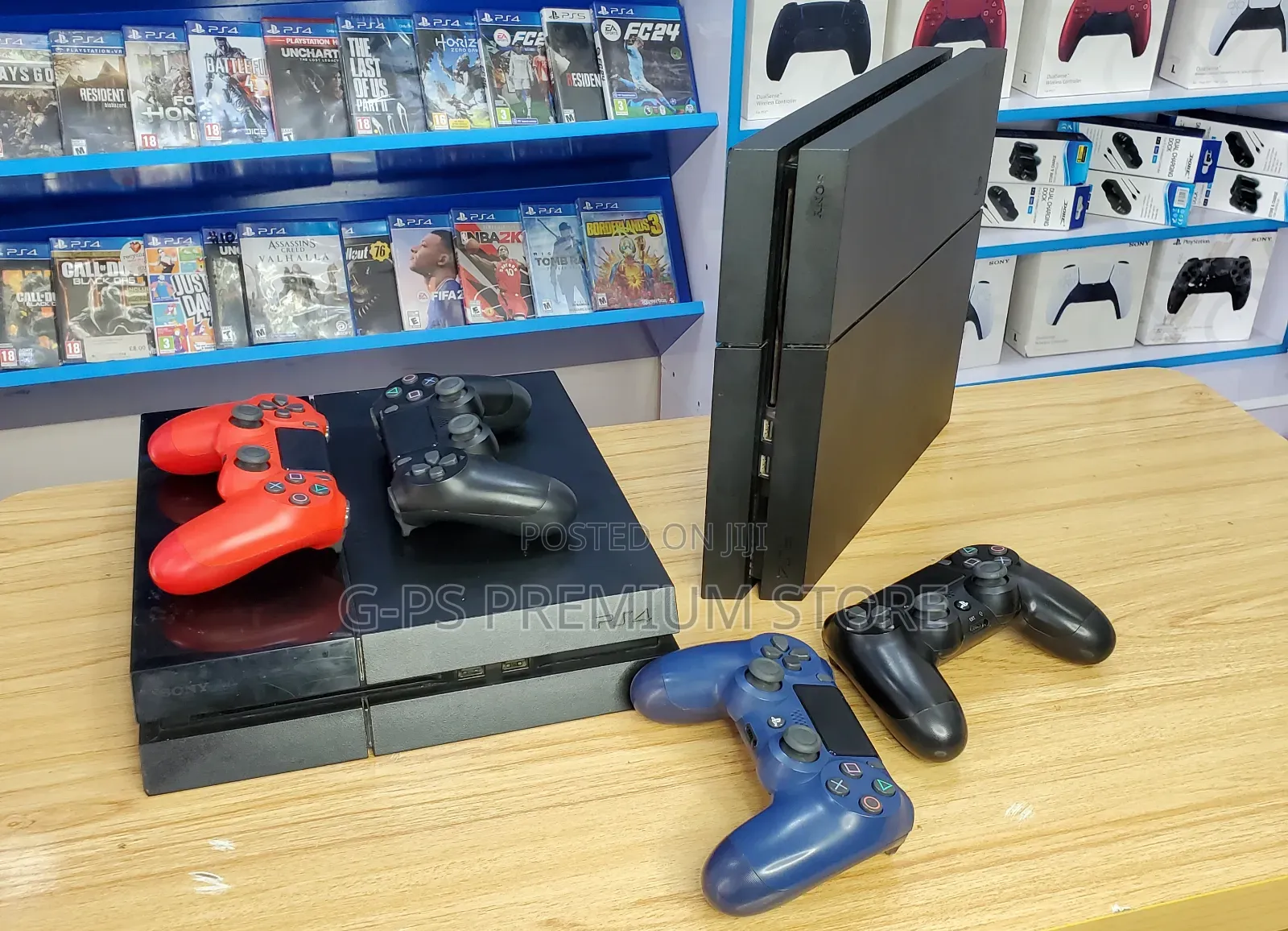 PlayStation 4 Fat Europe Used – 500 GB Jailbreak 2 Original Joystick