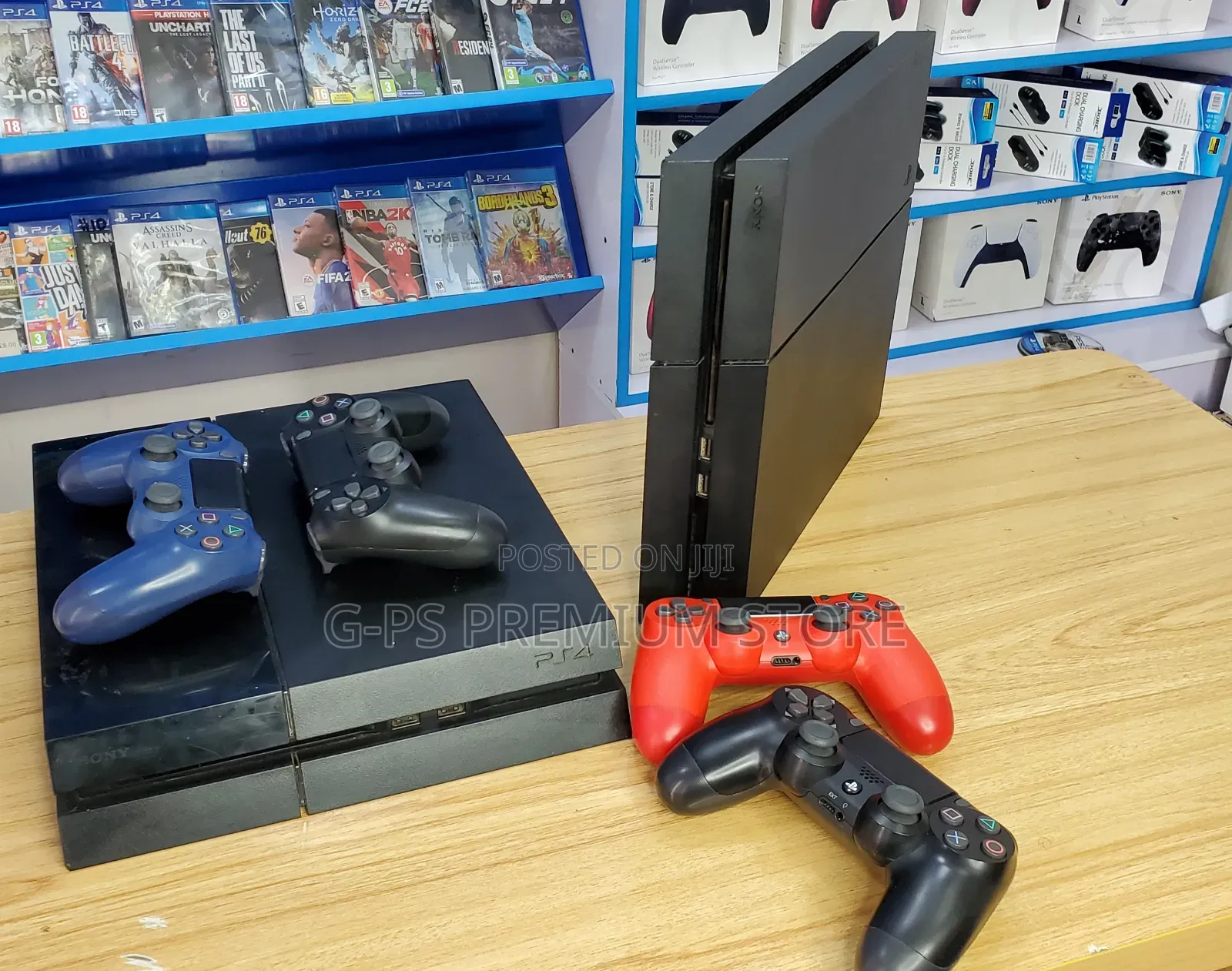 PlayStation 4 Fat Europe Used – 500 GB Jailbreak 2 Original Joystick