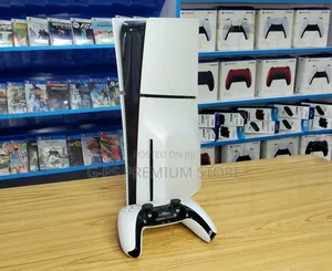 PS5 Slim Europe Used – 1 TB – 5 Games እና 6 ወር ዋስትና