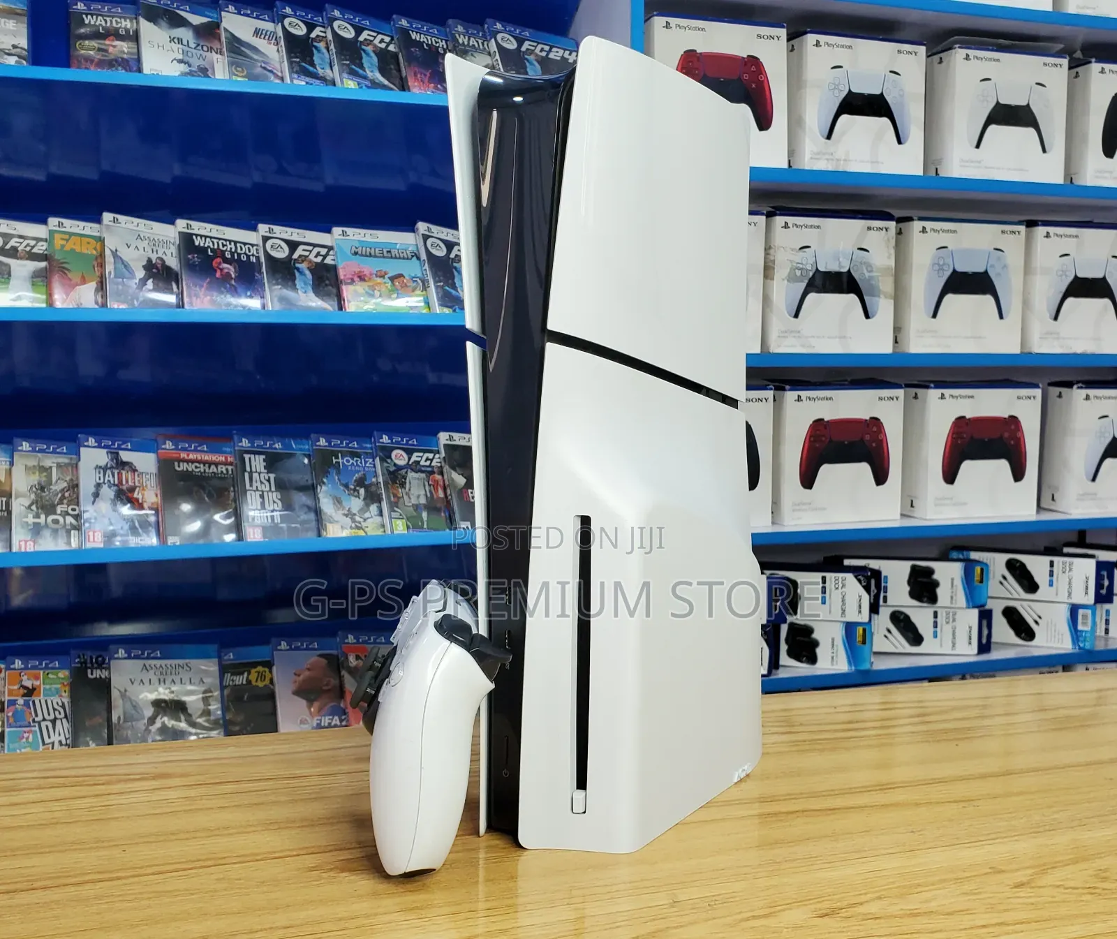 PS5 Slim Europe Used – 1 TB – 5 Games እና 6 ወር ዋስትና