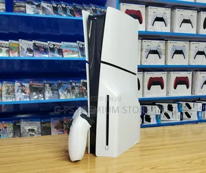 PS5 Slim Europe Used – 1 TB – 5 Games እና 6 ወር ዋስትና