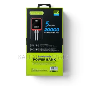 MICRO SPEED 20,000mAh Power Bank