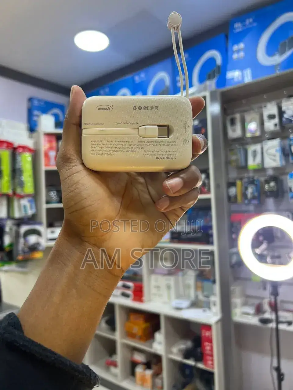 RUGGA'S 10000mAh Mini Fast Charging Power Bank