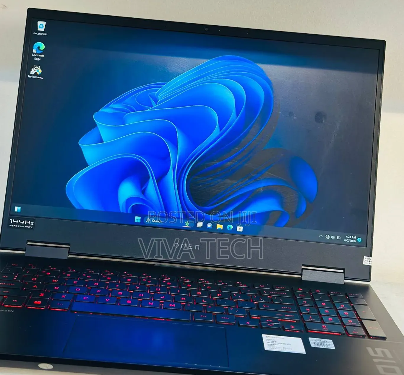 New Laptop HP Omen 15 16GB Intel Core i7 SSD 512GB