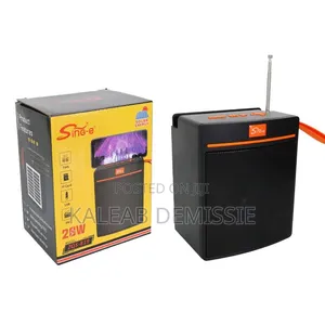 Sing-E Boombox Bluetooth Speaker With FM Radio