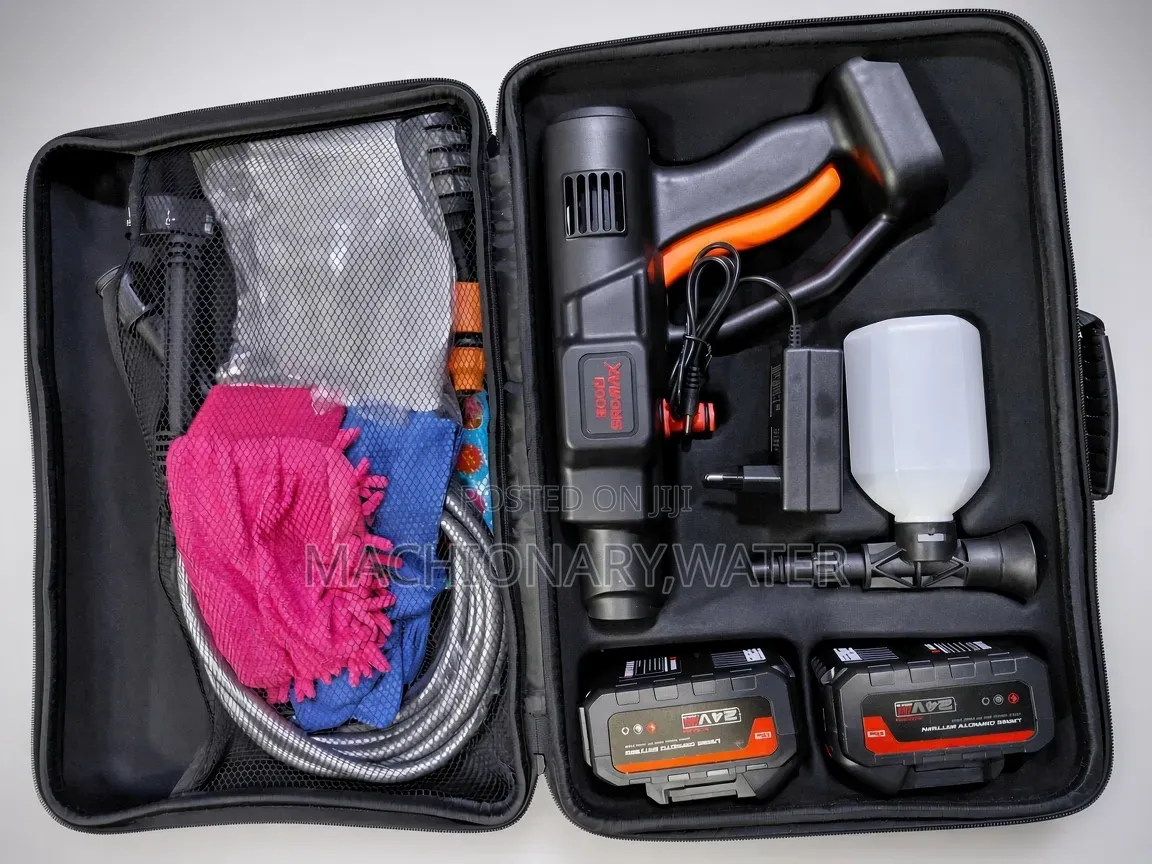 Edon Chargable Pressure Washer 24v With 2 Batteries