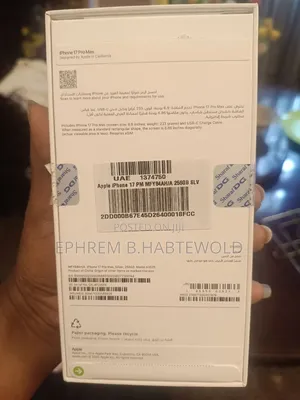 New Apple iPhone 17 256 GB Silver
