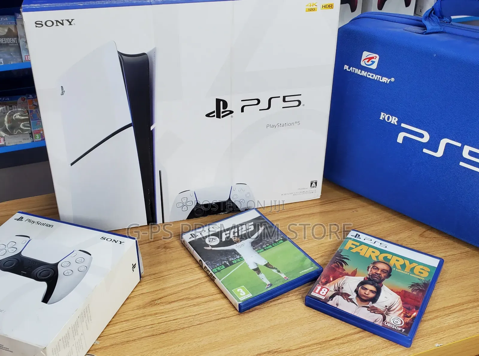 PS5 Slim Europe የመጣ – Brand New – ከነካርቶኑ – 6 ወር ዋስትና