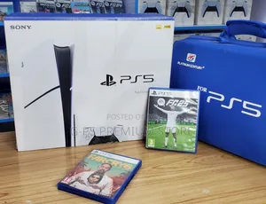 PS5 Slim Europe የመጣ – Brand New – ከነካርቶኑ – 6 ወር ዋስትና