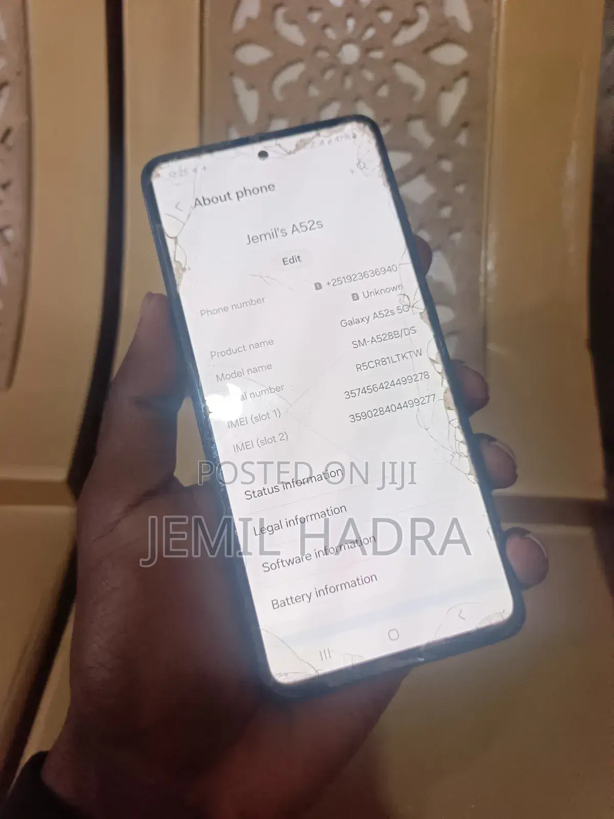 Samsung Galaxy A52s 5G 128 GB Black