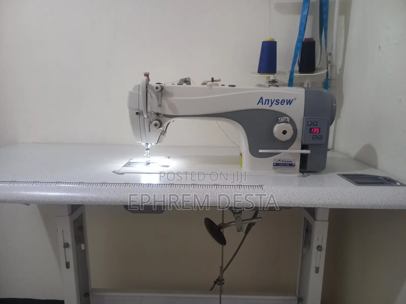 Anysew AS1130 ኢንዱስትሪያል የልብስ ስፌት ማሽን