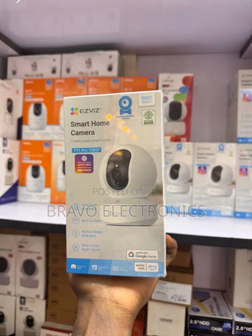 የ EZVIZ Smart Home Camera (TY1 Pro 1080P)