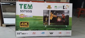 TV Smart Double Sccren 55inc TRAHD በተመጣጣኝ ዋጋ ገብቷል