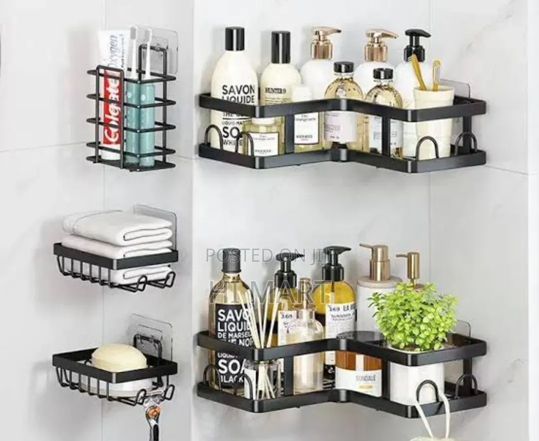 5pcs Steel Organizing Storage Rack
