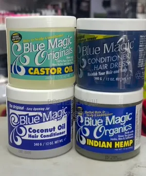 Blue Magic Hair Oil / Food (340g) - Hair Care Products የፀጉር ቅባት