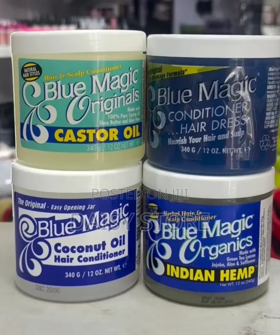 Blue Magic Hair Oil / Food (340g) - Hair Care Products የፀጉር ቅባት