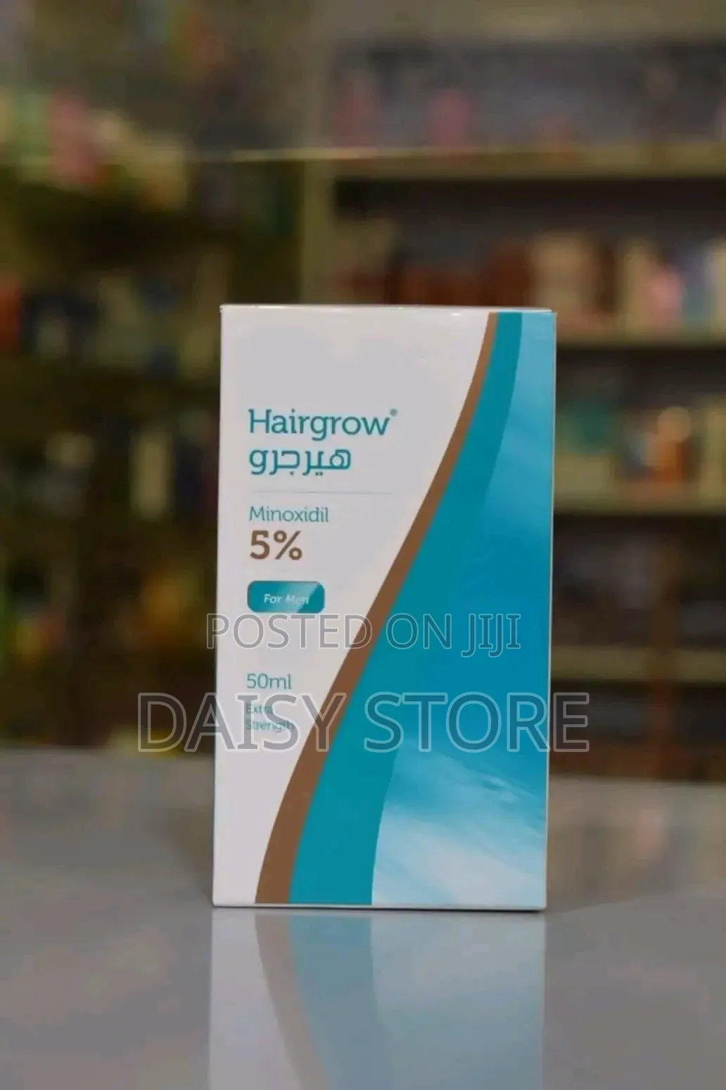 Original Hairgrow 5% Minoxidil Solution - ለፀጉር እና ለጢም ማሳደጊያ (50ml)
