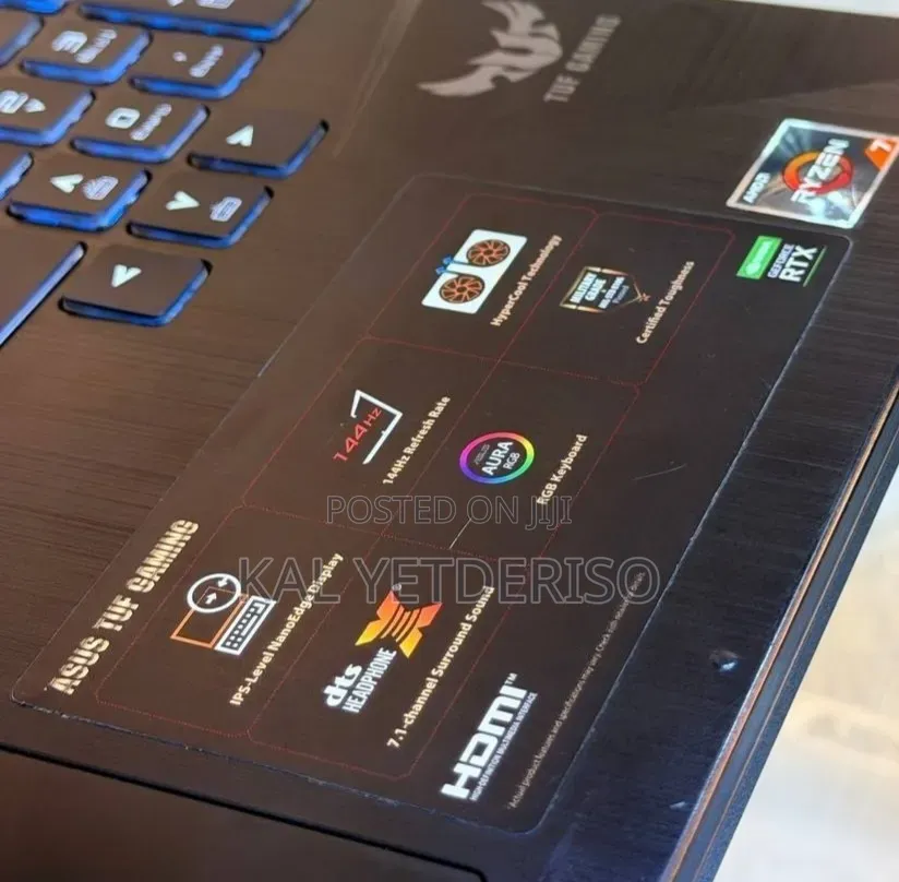 New Laptop Asus TUF Gaming A15 16GB AMD Ryzen 7 SSD 512GB