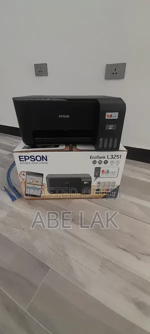 Epson Printer L3251 All in One Almost New አንድ ወር ነው የተሰራበት