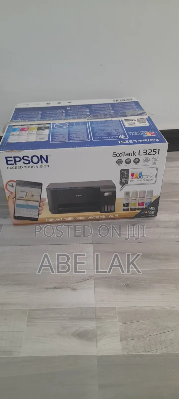 Epson Printer L3251 All in One Almost New አንድ ወር ነው የተሰራበት