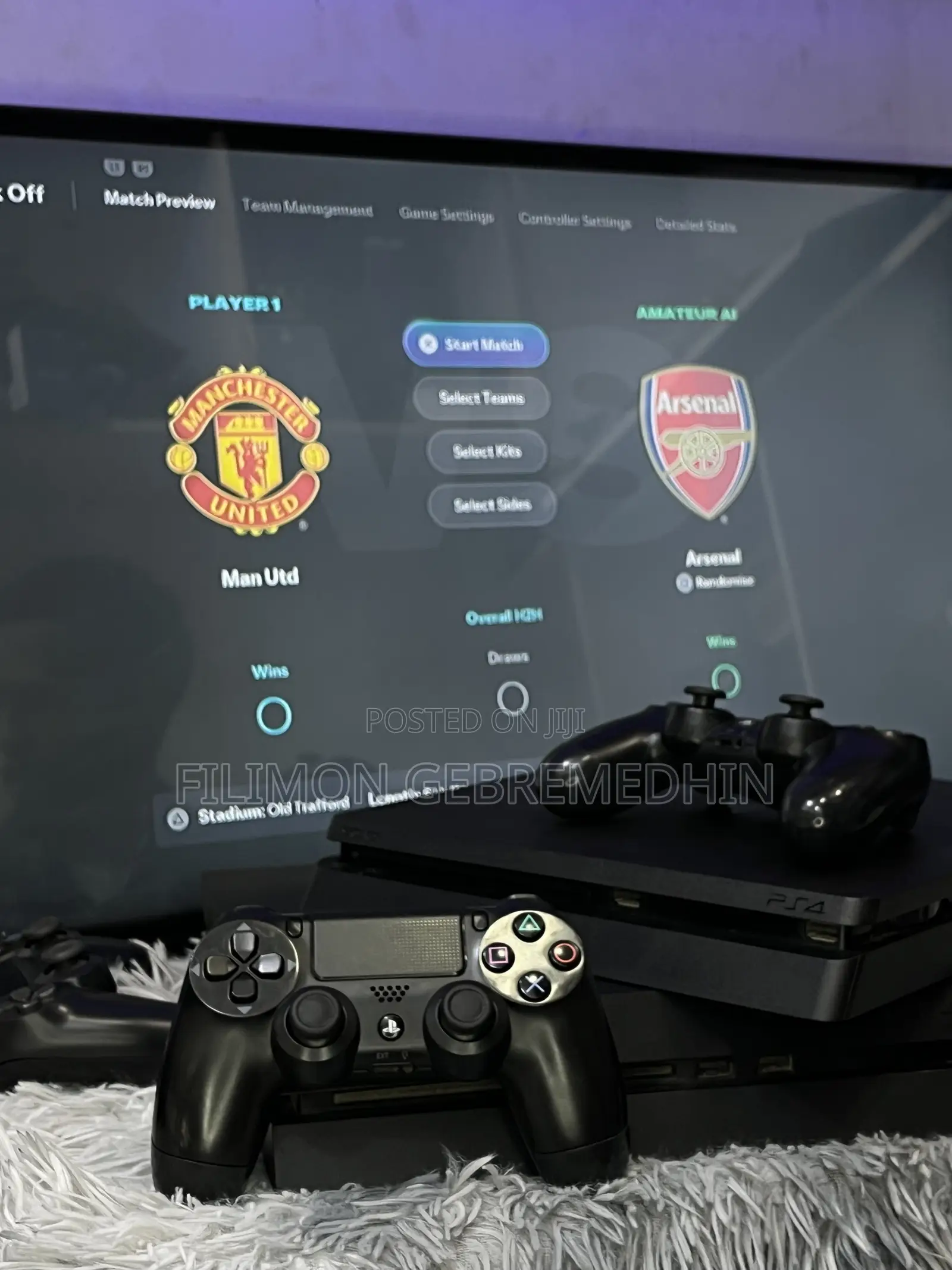Fc26 የተጫነበት Ps4