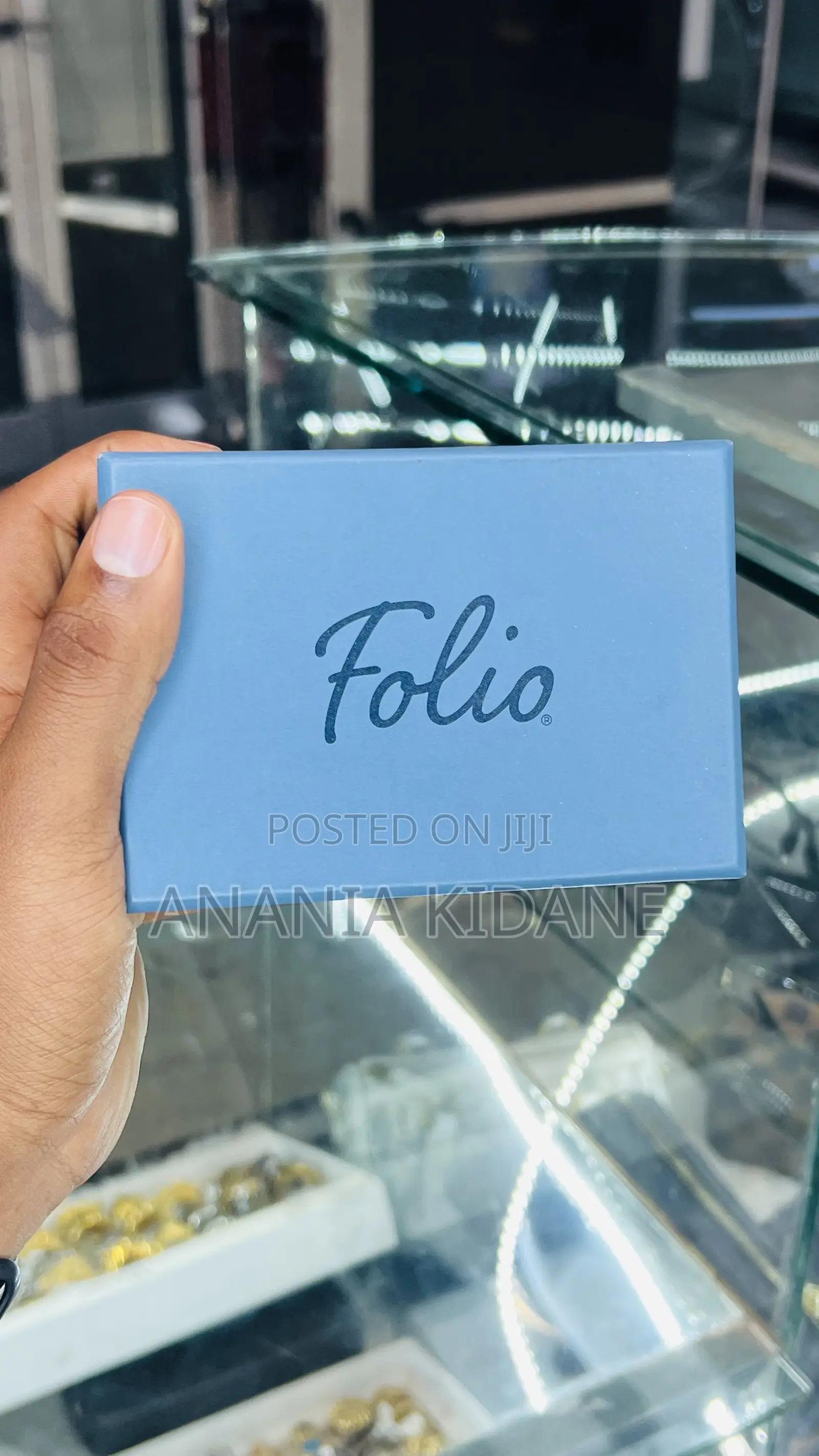 Folio With Cross Men’s Watch