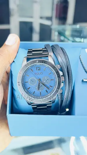 Folio With Cross Men’s Watch
