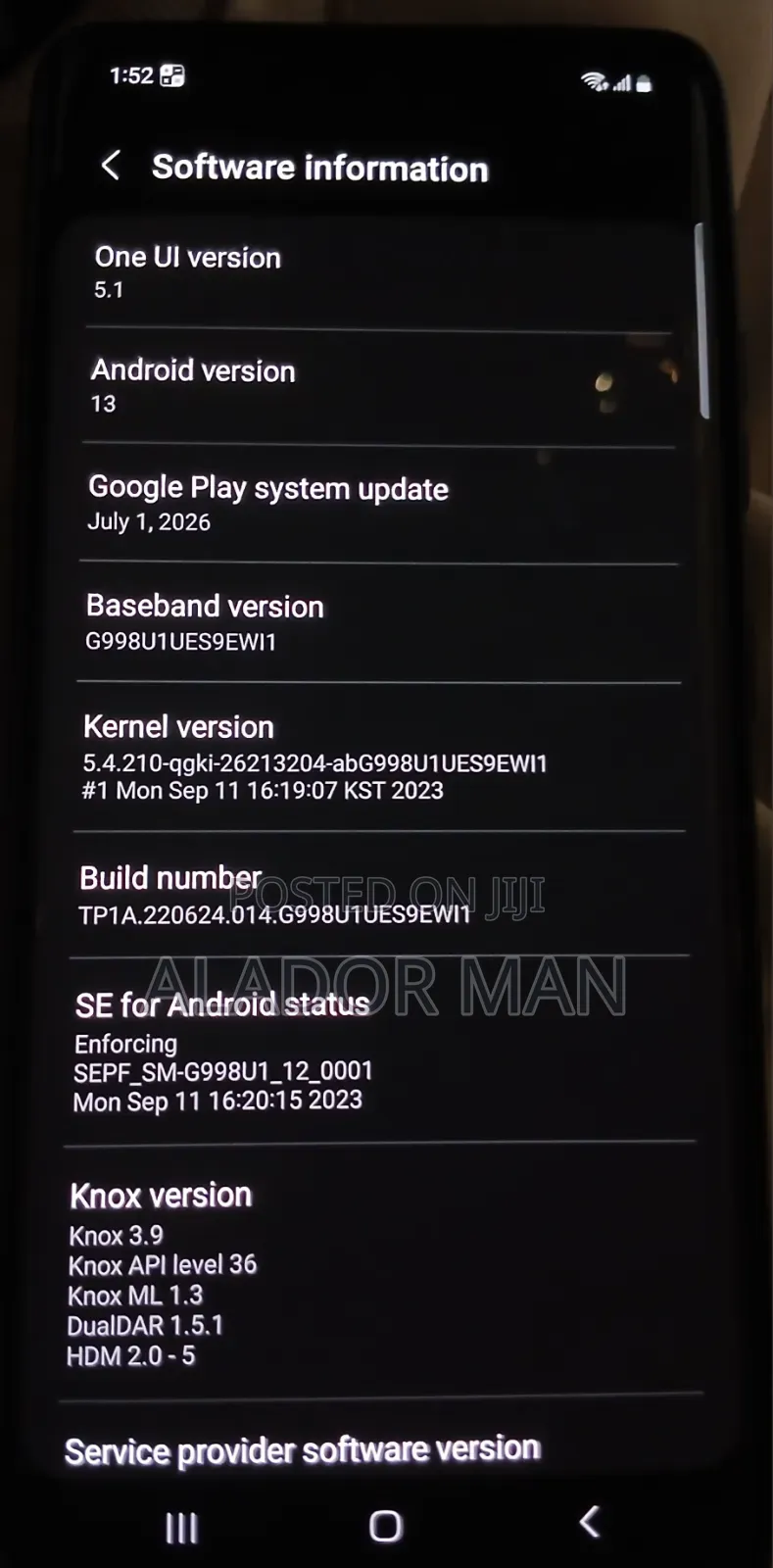 Samsung Galaxy S21 Ultra 5G 128 GB Black