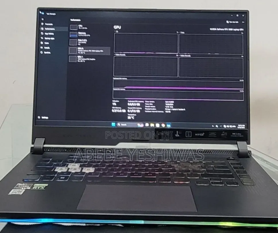 New Laptop Asus ROG Strix G15 16GB AMD Ryzen 9 SSD 512GB