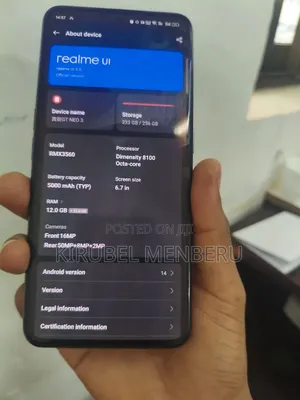 Realme GT Neo 3 256 GB Black