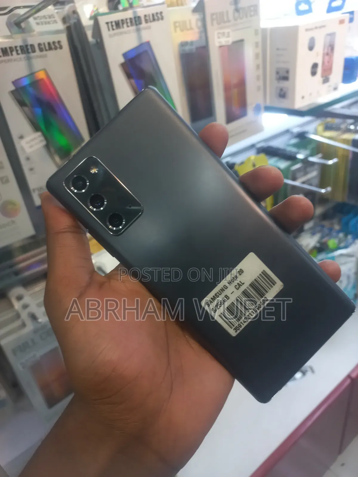 New Samsung Galaxy Note 20 256 GB Black