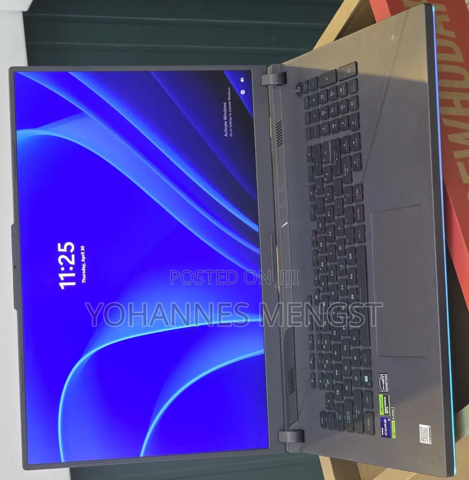 New Laptop Asus ROG Strix G18 16GB Intel Core i9 SSD 1T