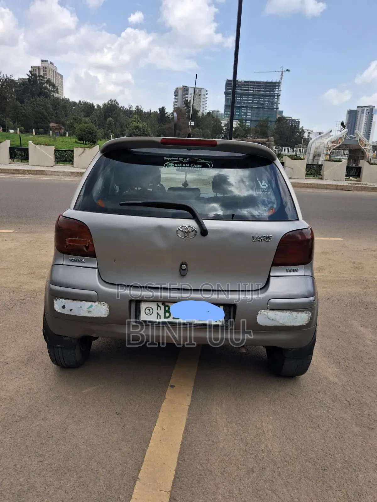 Toyota Yaris 2005 Gray