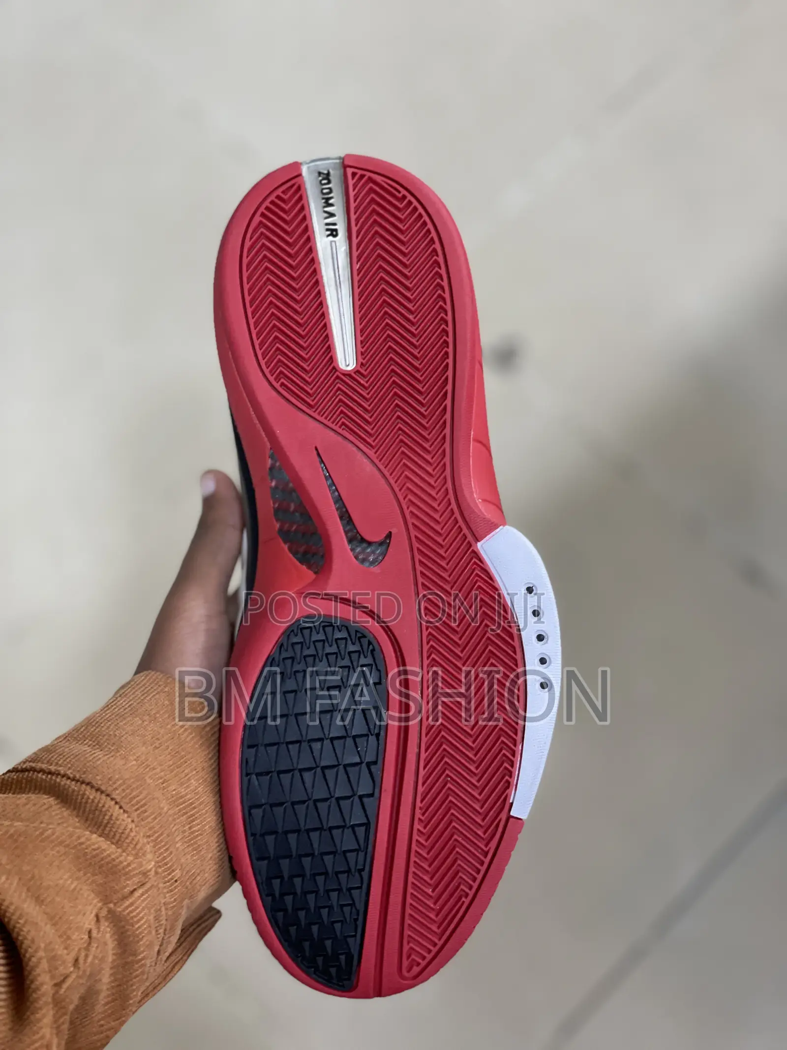 Nike Hurache White X Red Mens Youth Ankle Boots